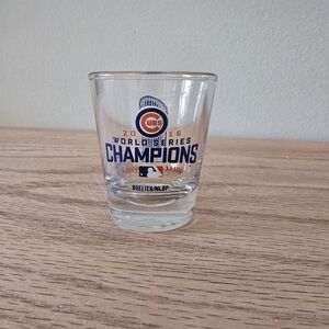 MLB World Series Chicago Cubs Champions Shot Glass